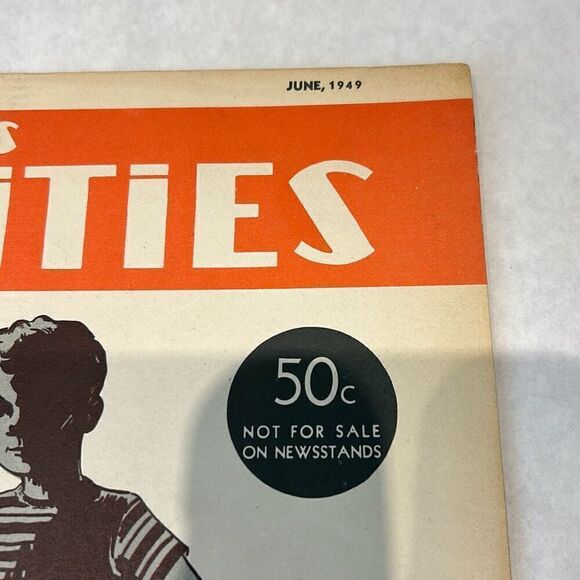 VTG Children's Activities For Home & School Magazine Book June 1949 Newsstands - Picture 2 of 5